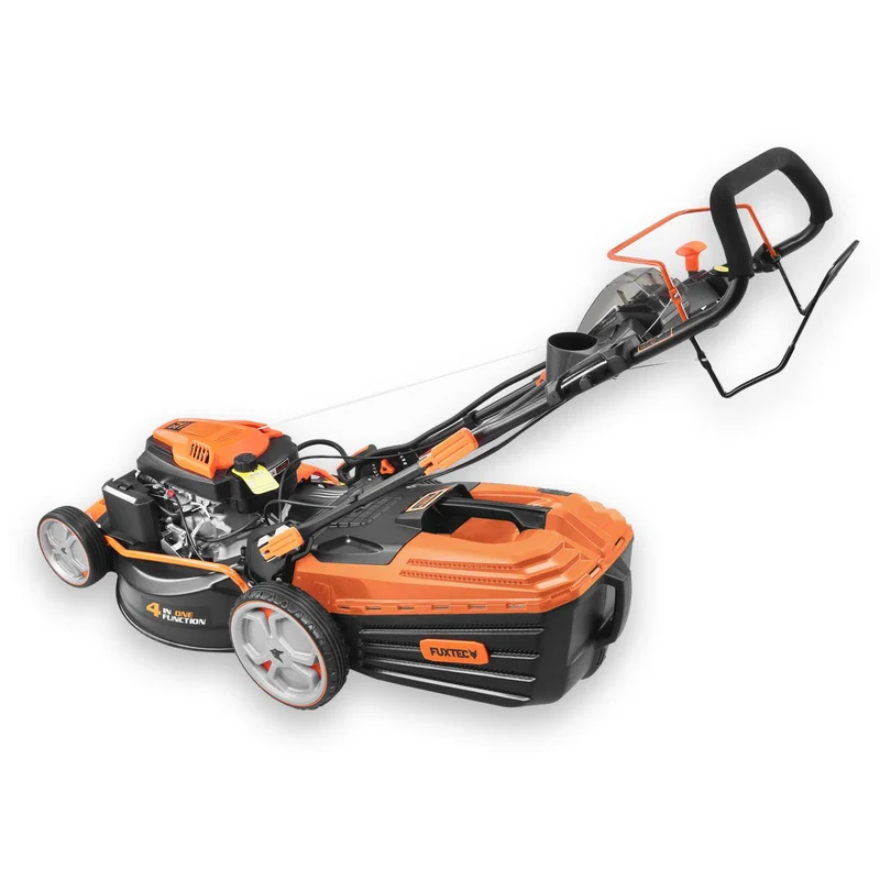 B-WARE Tondeuse thermique PRO démarrage électrique E-Start et vitesse d'autotraction réglable FUXTEC FX-RM5396PesPRO
