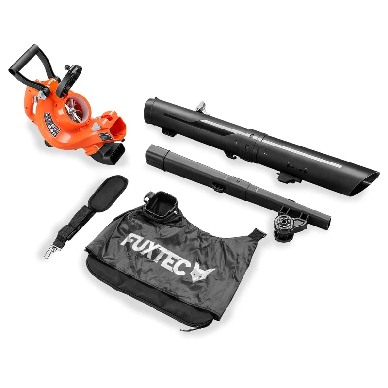 B-WARE FUXTEC - Kit aspirateur/souffleur de feuilles à batterie 40V