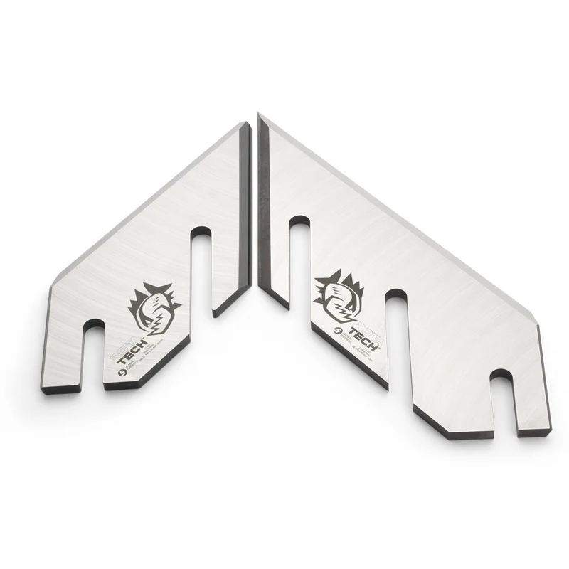Rotatech Chipper Blades To Fit Schliesing ZX 550 V Long & Short Set