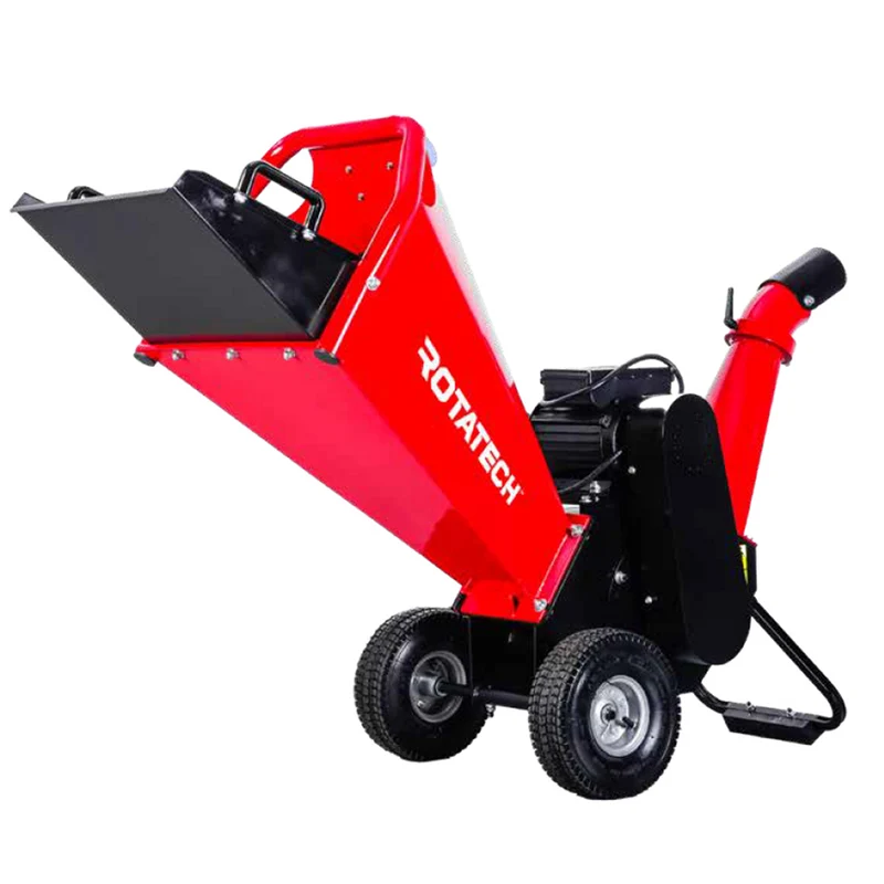 Rotatech 7HE Electric Wood Chipper & Power Kit