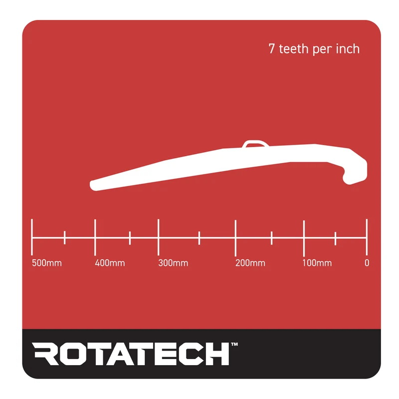 Rotatech Folding Garden Saw with Durable Plastic Handle