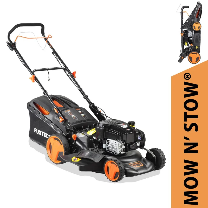 B-WARE Tondeuse thermique autotractée FUXTEC FX-RM46BS475iS Briggs&Stratton Mow N'Stow®