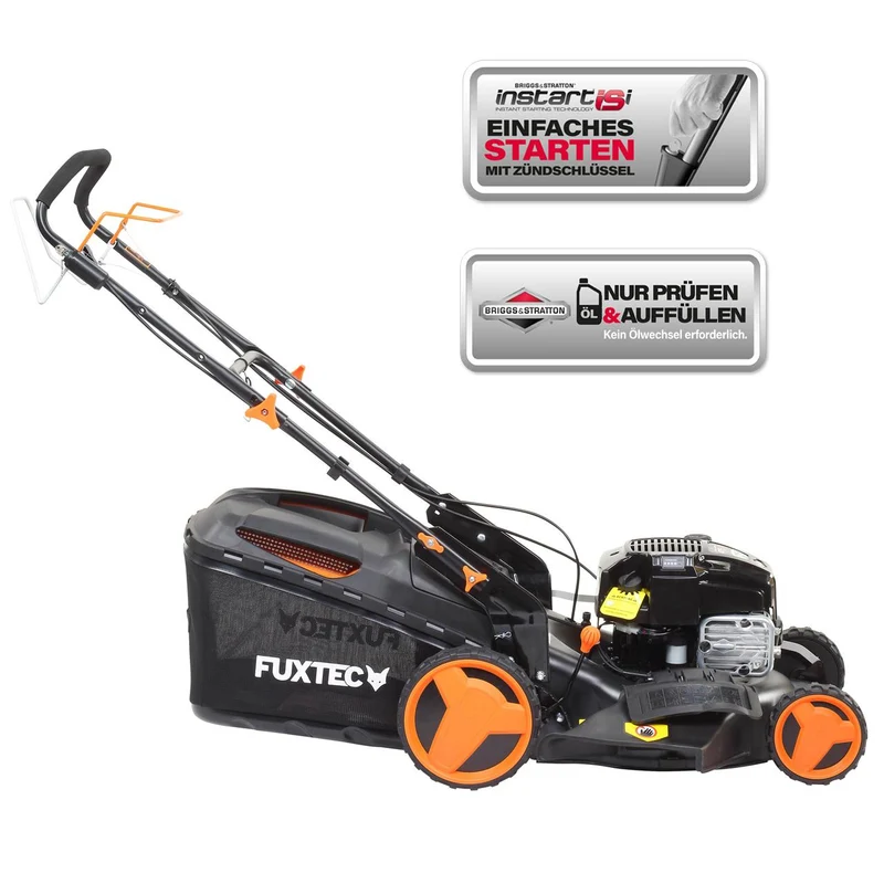 B-WARE Tondeuse thermique autotractée FUXTEC FX-RM46BS475iS Briggs&Stratton Mow N'Stow®