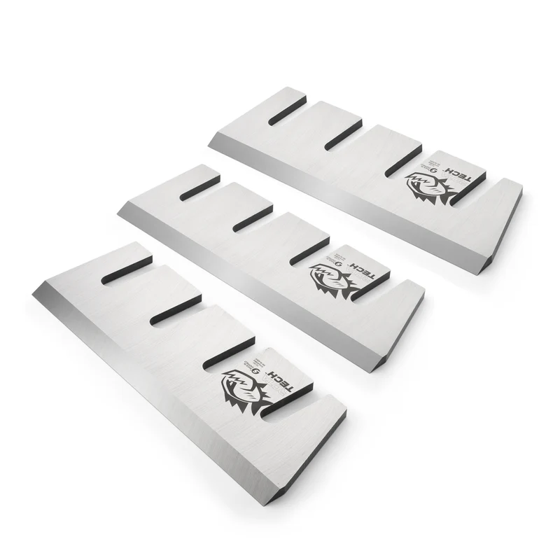 Rotatech Chipper Blades To Fit Schliesing MX-ZX550 (Set of 3)