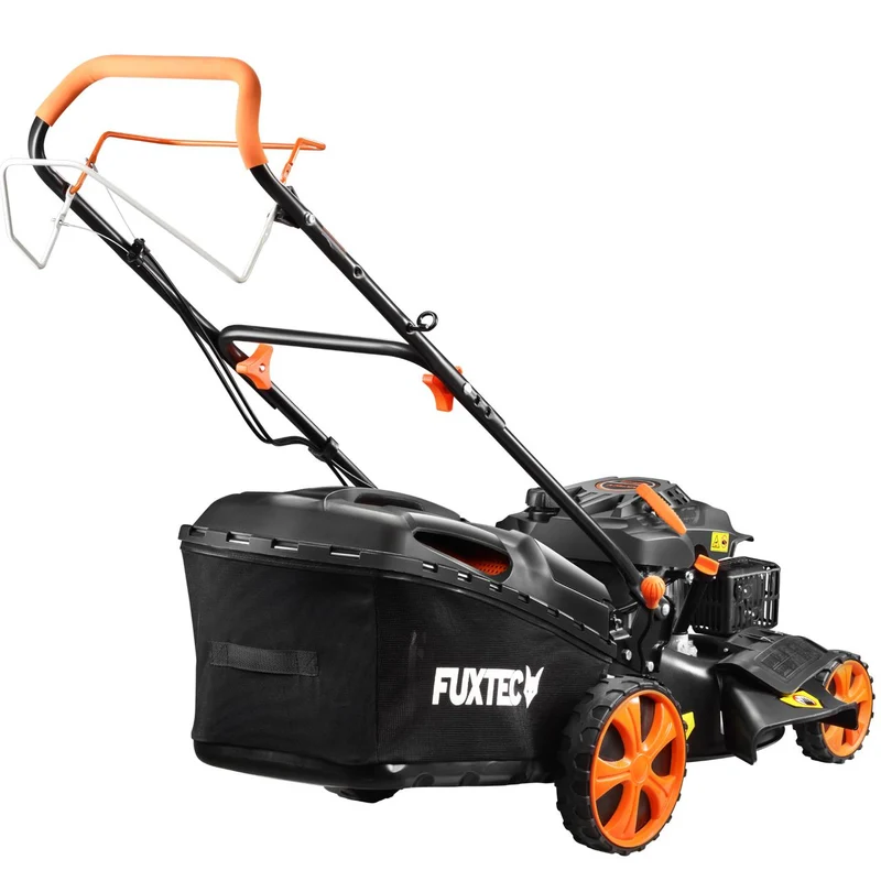 B-WARE FUXTEC FX-RM1855 Benzin Rasenmäher mit EasyClean