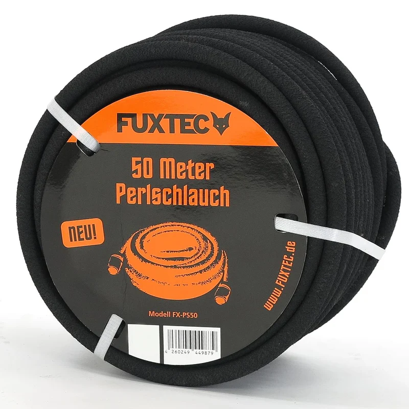 Tuyau perlé FUXTEC 15 m/30 m/50 m Occasion avec grand jeu d'accessoires