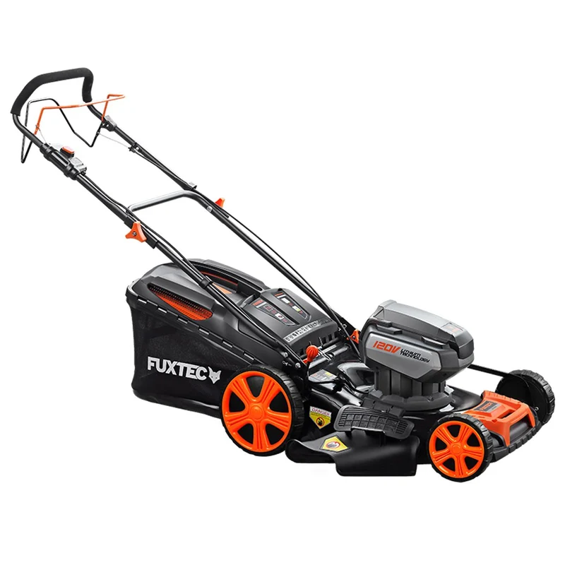 B-WARE Tondeuse à gazon automotrice à batterie 120V EA153V FUXTEC - 51cm - sans batterie