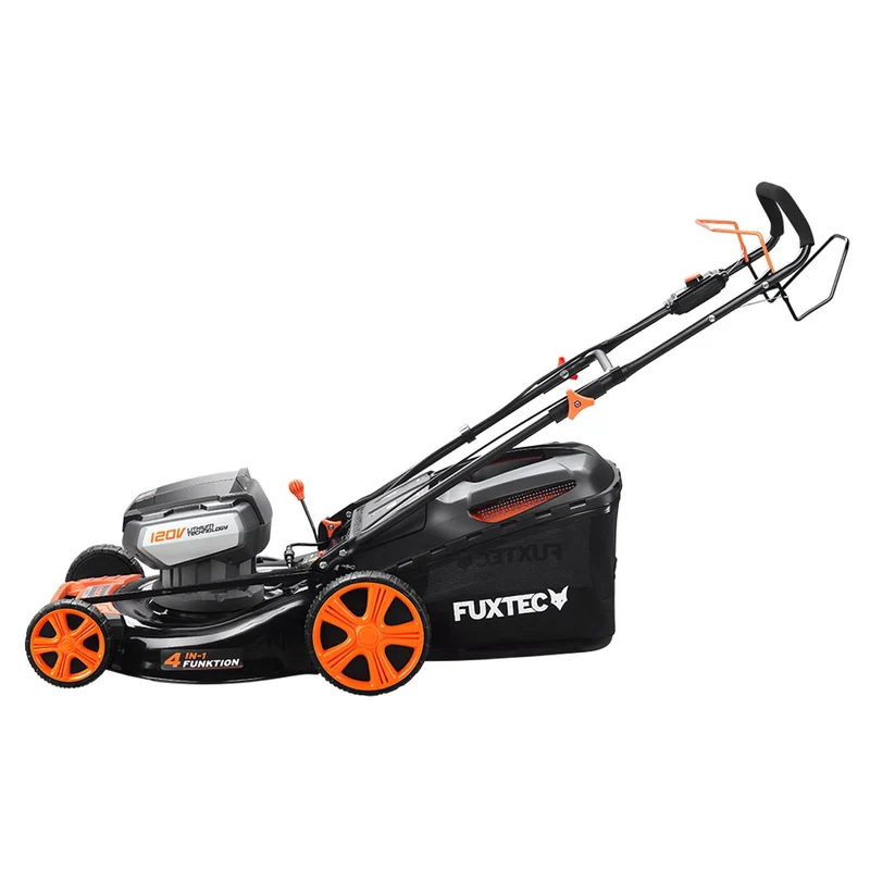 B-WARE Tondeuse à gazon automotrice à batterie 120V EA153V FUXTEC - 51cm - sans batterie