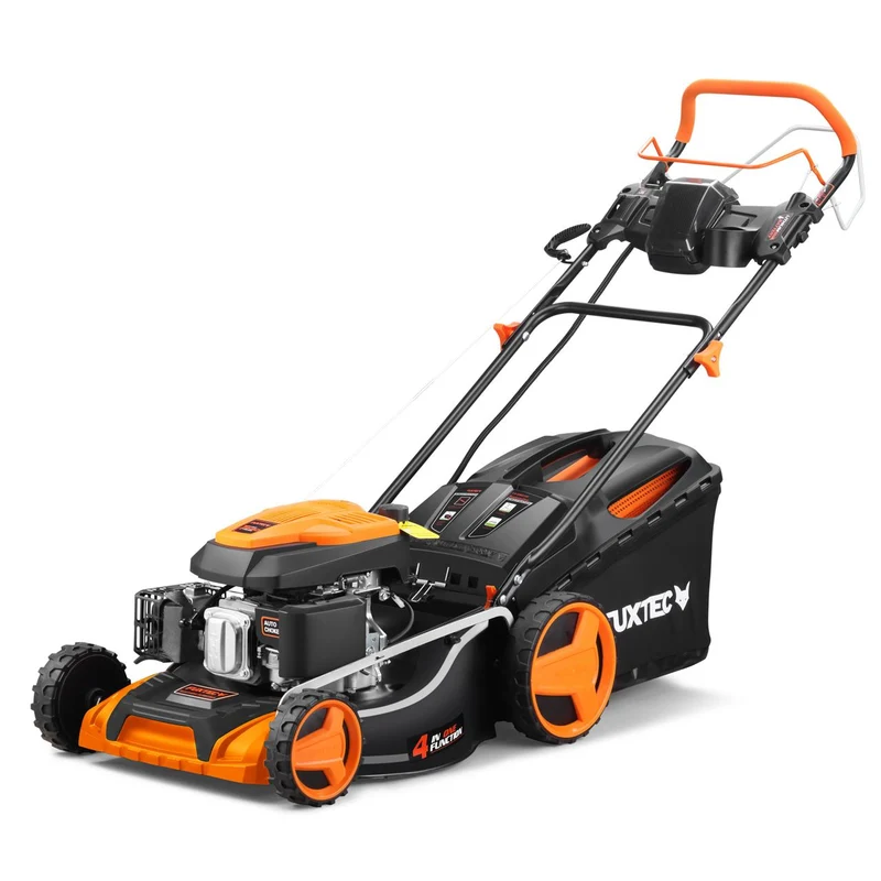 B-WARE Tondeuse thermique démarrage électrique E-Start FUXTEC FX-RM5196eS avec zipgo®