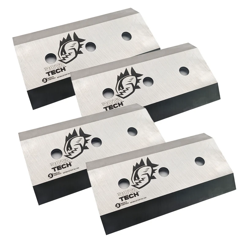 Rotatech Chipper Blades To Fit Bandit 1260 (Set of 4)