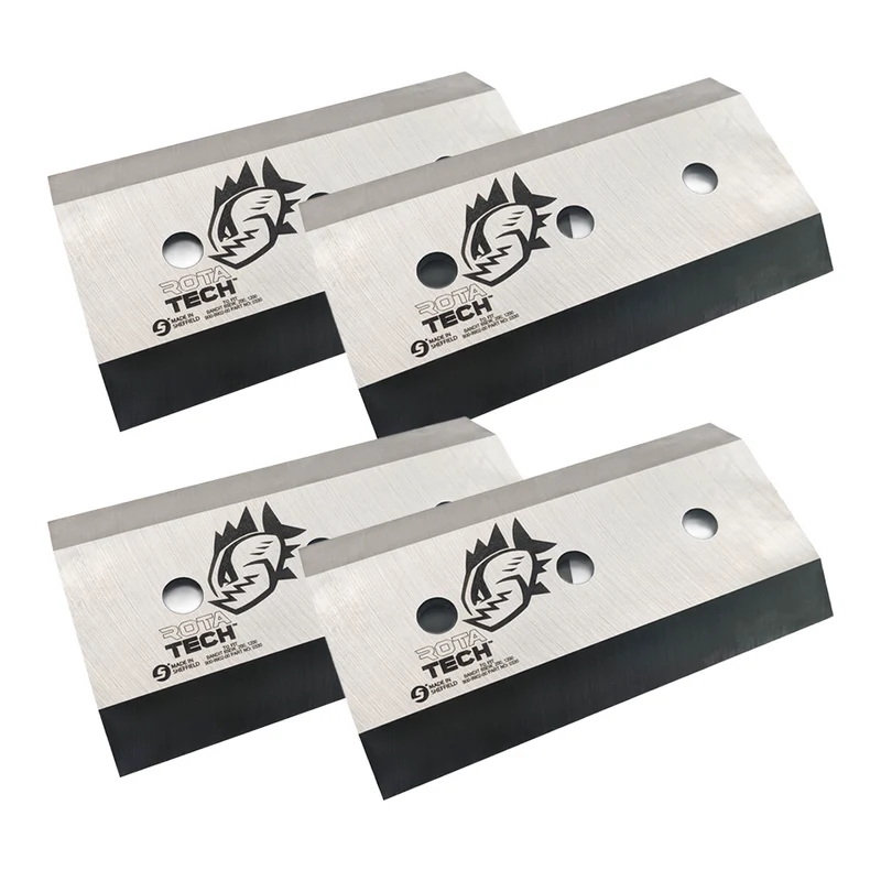 Rotatech Chipper Blades To Fit Bandit 75 (Set of 4)
