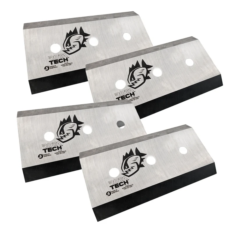Rotatech Chipper Blades To Fit Bandit 290 (Set of 4)