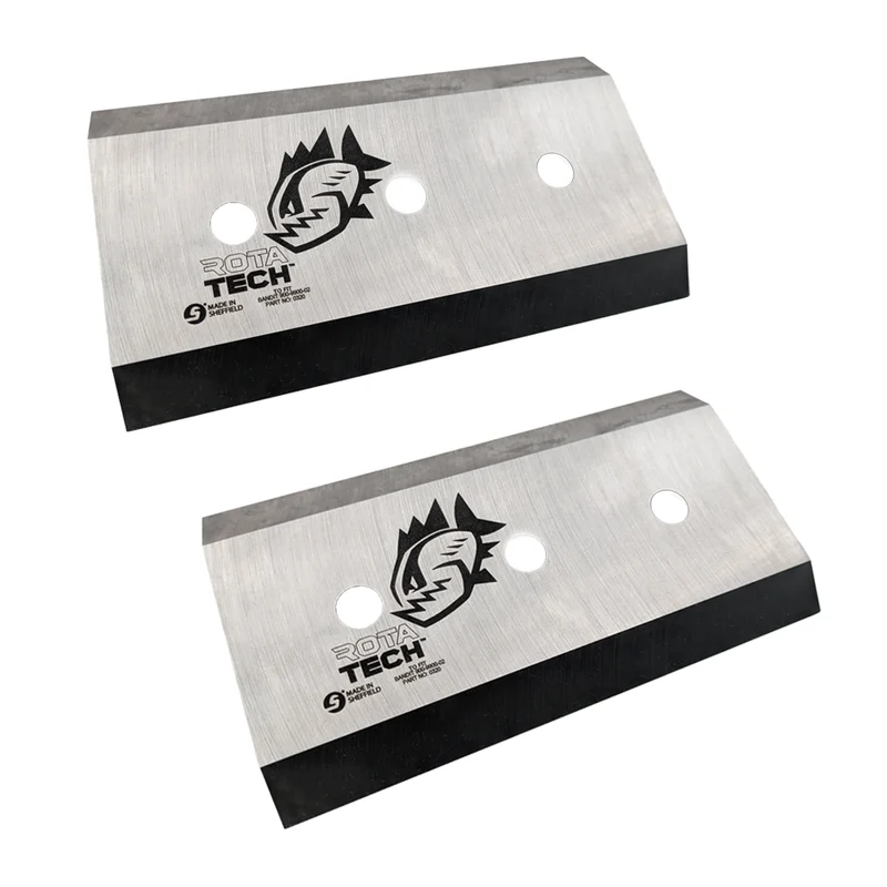 Rotatech Chipper Blades To Fit Bandit Mighty Chippa 20