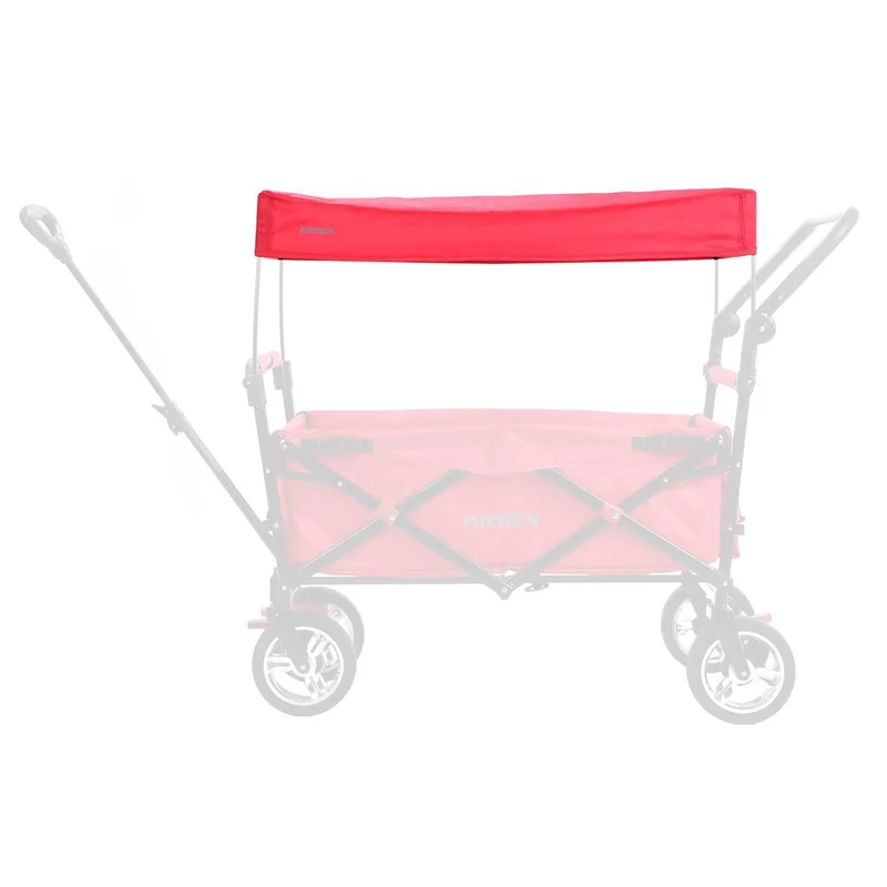 FUXTEC - toit protection solaire rouge chariot de transport CT700 et CT800