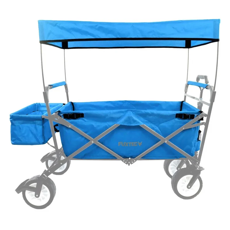 FUXTEC - Tissu d'habitable chariot JW76C turquoise