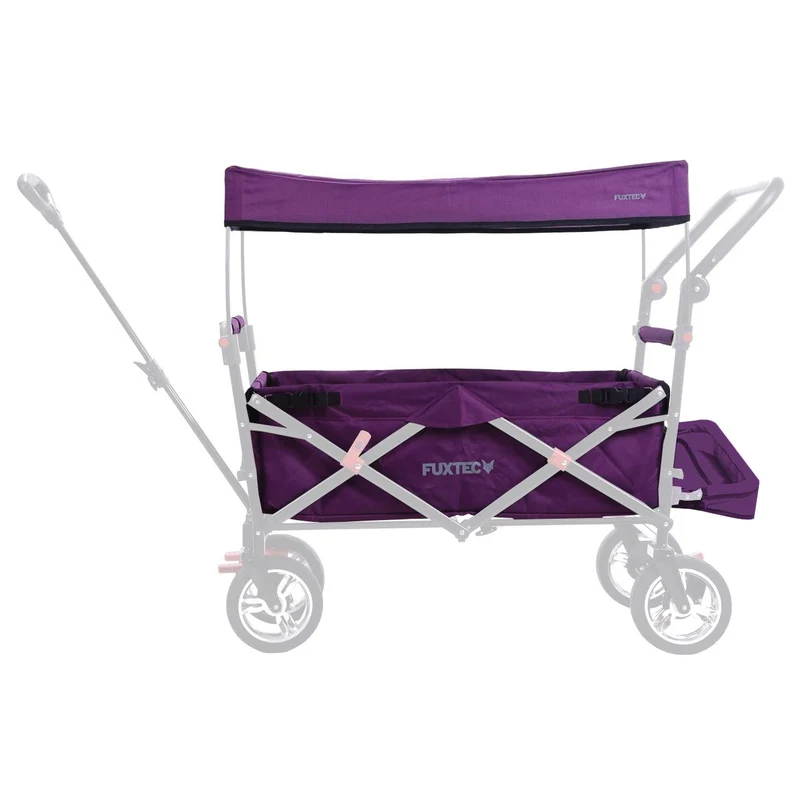 FUXTEC - Set complet tissu pourpre chariot de transport CT800