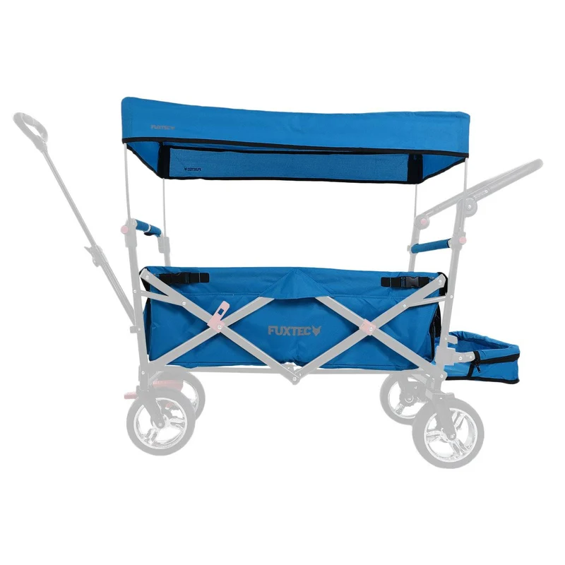 FUXTEC - Set complet tissu turquoise chariot de transport CT800