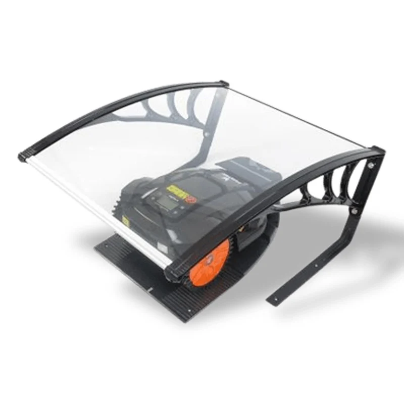 Garage premium robot tondeuse - plaque solide et robuste