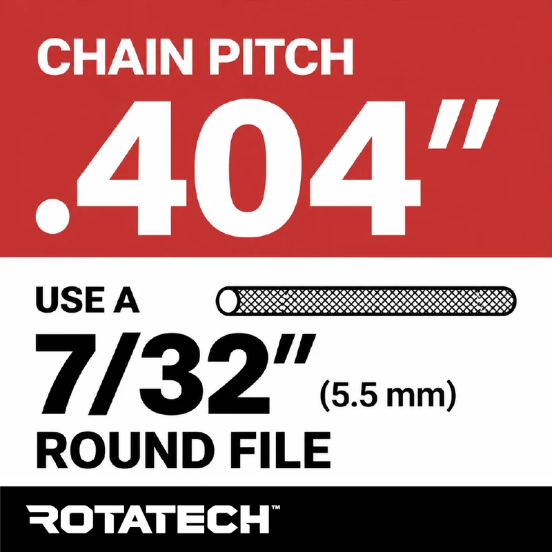 21" Rotatech Chainsaw Chain For ECHO 1201 Full-Chisel