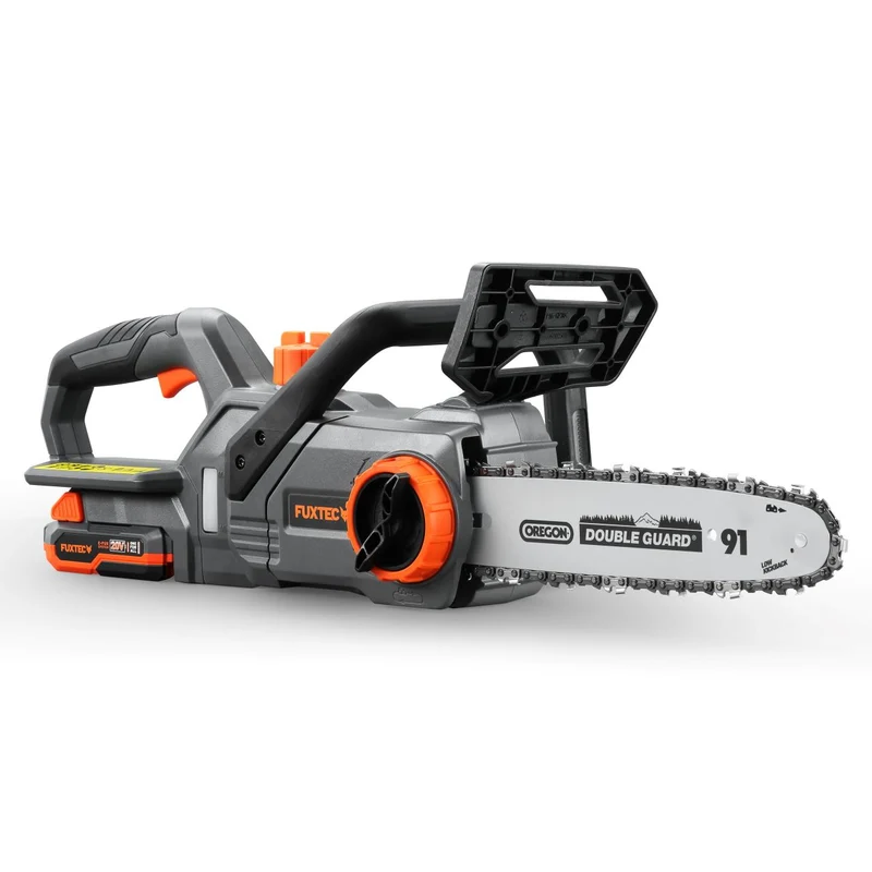Tronçonneuse à batterie 20V FUXTEC FX-E1KS20 - Set avec batterie 2Ah et chargeur 1A