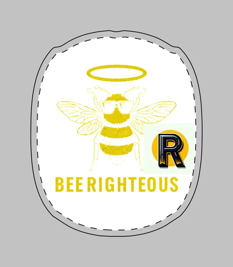 Bee Righteous AirPod Max Case | Stylish Audio Protection, Gift for Music Lovers, Bee-Inspired Tech Accessory, Trendy Earphone Case
