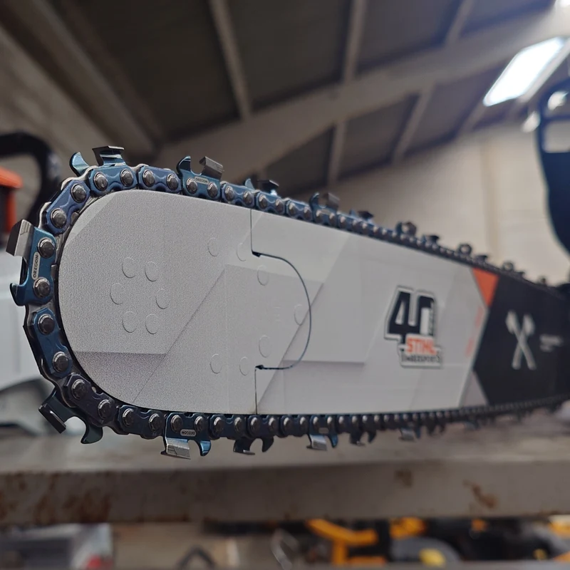 GUIDE 50 cm TIMBERSPORT AVEC UNE CHAÎNE ET UN AFFUTRUR