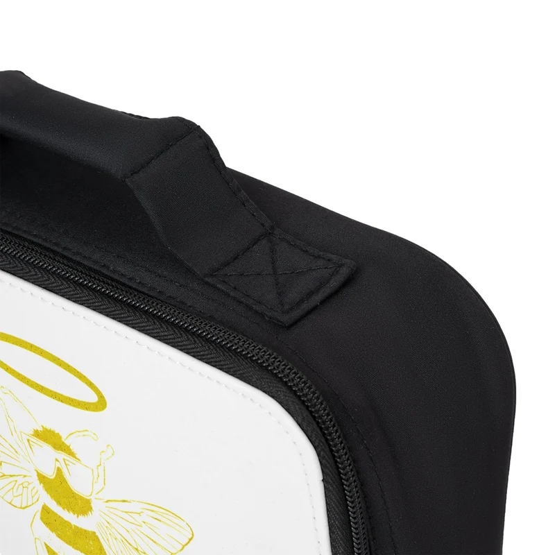 Bee Themed Insulated Lunch Bag | Cute Lunch Tote for School & Work