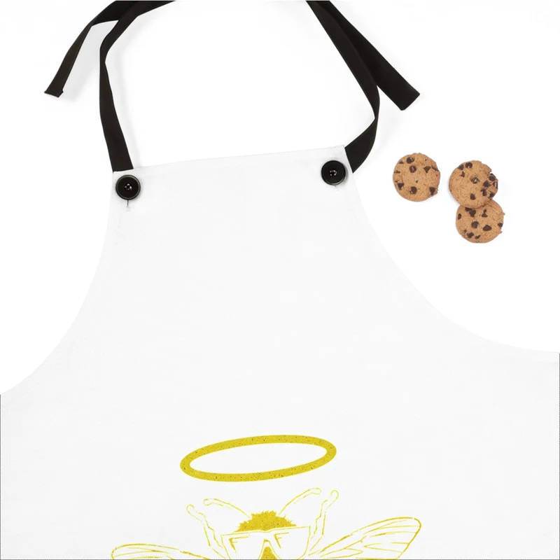 Bee Lover Apron: Cute Cooking Gift & Kitchen Decor Must-Have