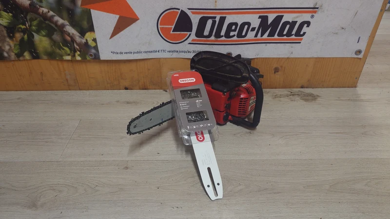 COMBO ECO GUIDE 30CM + 2 CHAINES POUR ELAGUEUSE TOUTES MARQUES SAUF STIHL