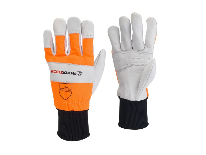 Rotatech Classic Chainsaw Safety Gloves - Class 0