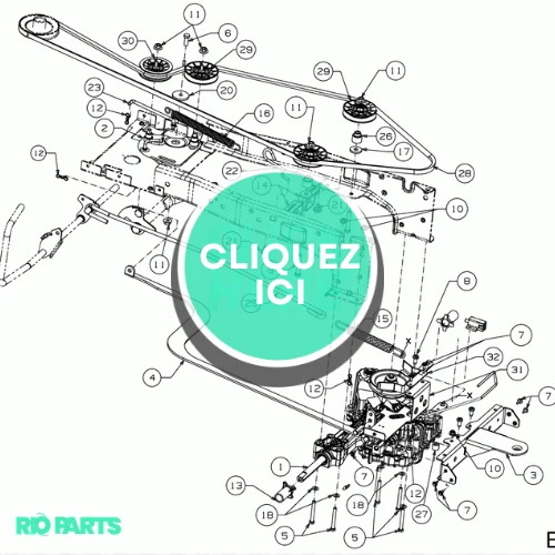 PLAN COURROIE AVANCEMENT XT