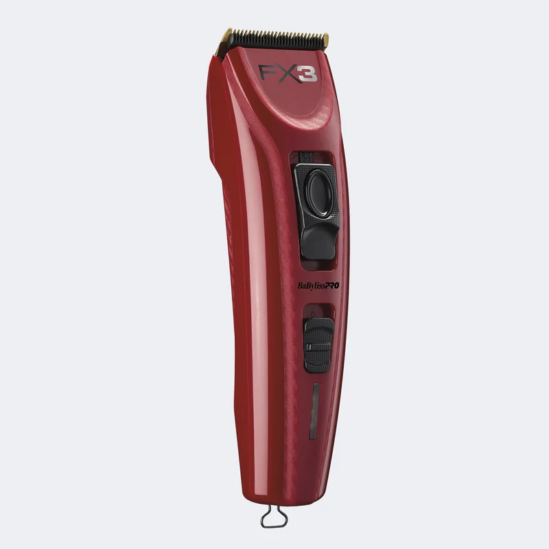 Tondeuse à couple élevé, rouge, FX3, Babyliss Pro