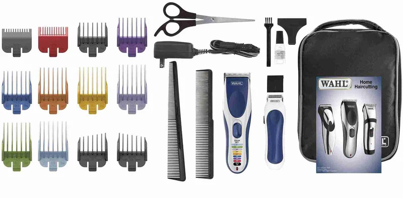 Ensemble de tondeuse rechargeable, Wahl Couleur Pro