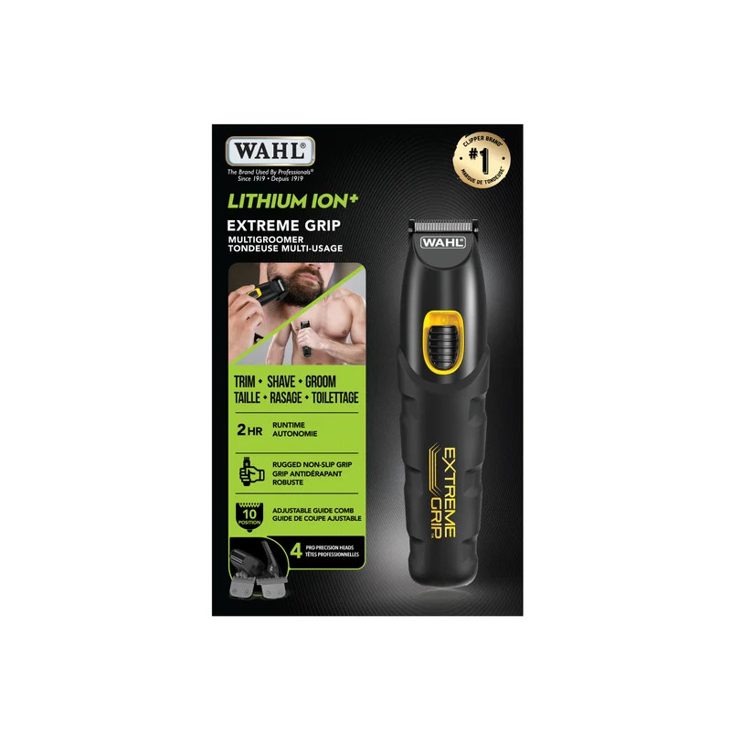 Ensemble de tondeuse rechargeable, Wahl Extreme Grip