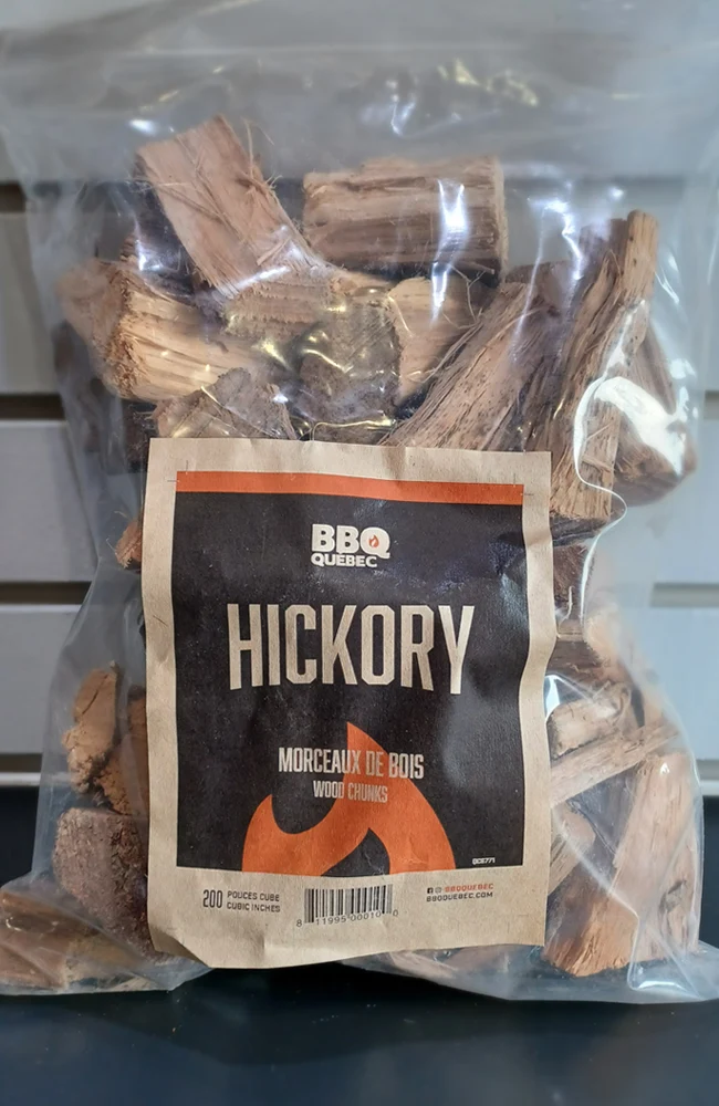Combustible de bois pour fumoir, BBQ Québec