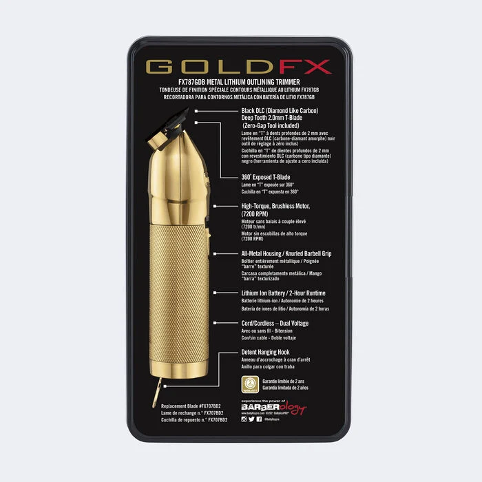 Tondeuse de finition, GoldFX, Babyliss Pro