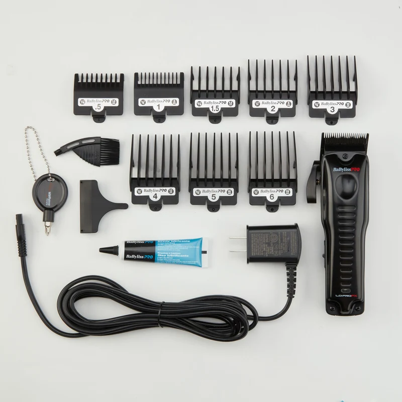 Tondeuse haute-performance à profil bas, noir, LoPROFX, Babyliss Pro
