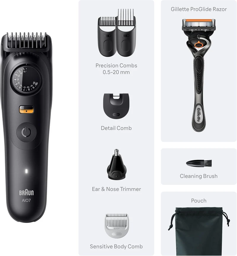 Ensemble de tondeuse Series 7, AIO7530, Braun