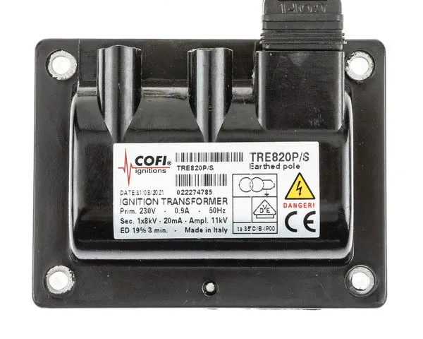 Transformateur brûleur gasoil Cofi TRE 820P/S 1x8 kV