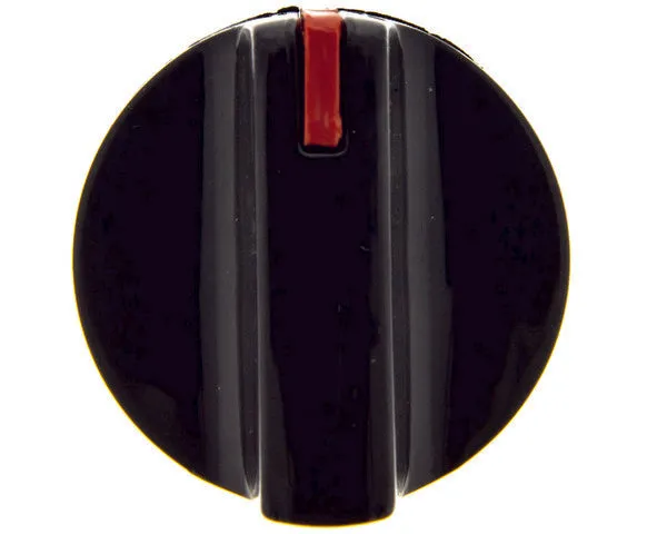 BALAY commande de cuisinière noire axe court Ø6mm
